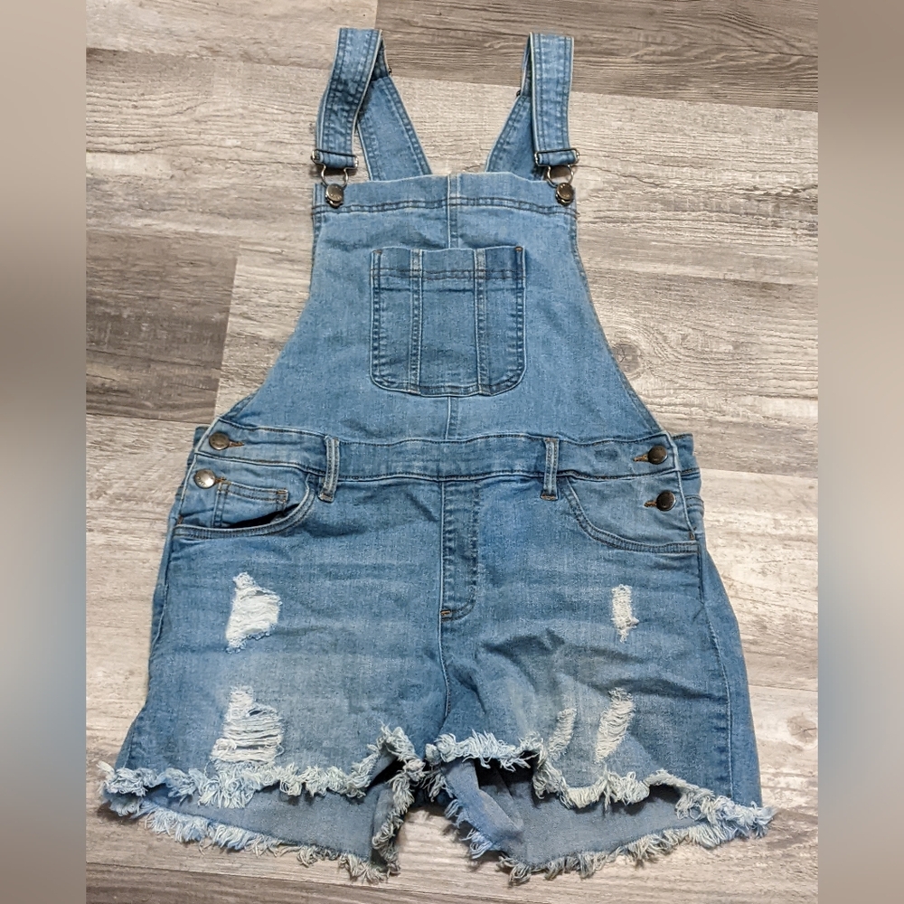 VENUS Distressed Overalls